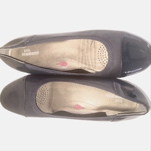 Ros Hommerson Rebecca Slip-on Elastic Opening Cushioned footbed Flats Sz 11M - Picture 8 of 8